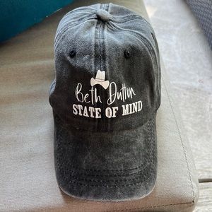 Yellowstone distressed Adjustable Womens Baseball Cap